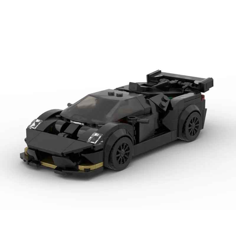 Moc lambo suv urus huracan carro esportivo reboque blocos de construção velocidade veículo corrida tijolos garagem brinquedos presentes natal para crianças